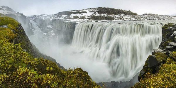 Iceland, Dettifoss Scenic of waterfall